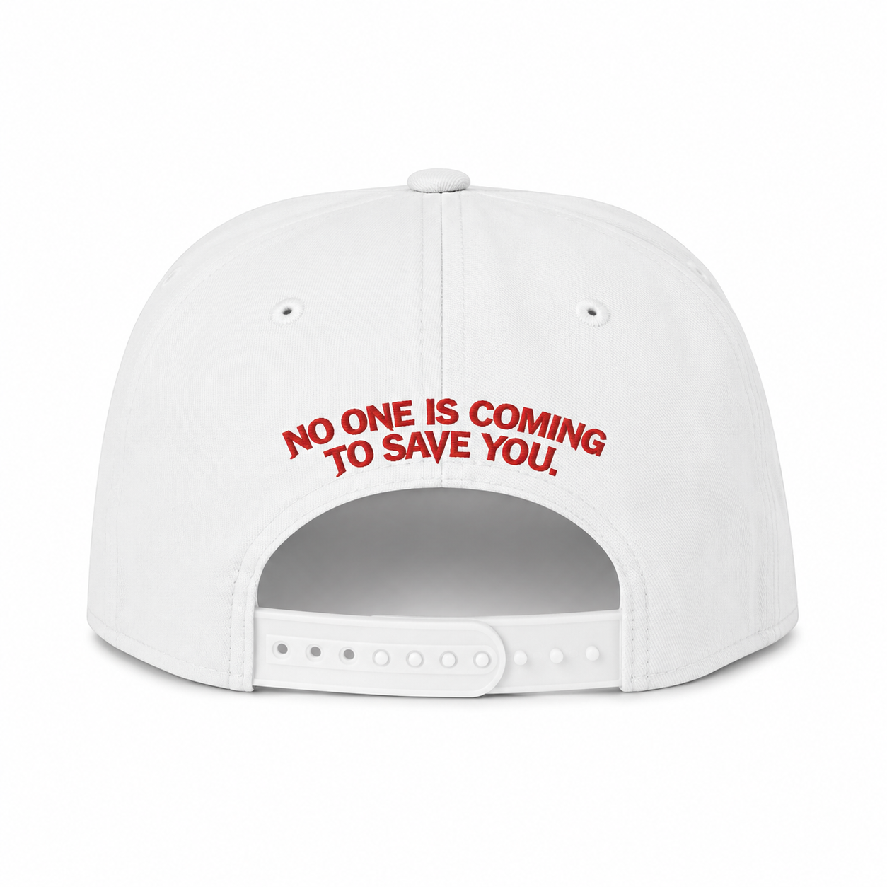 MENDEZ™ Signature Snapback – White / Red