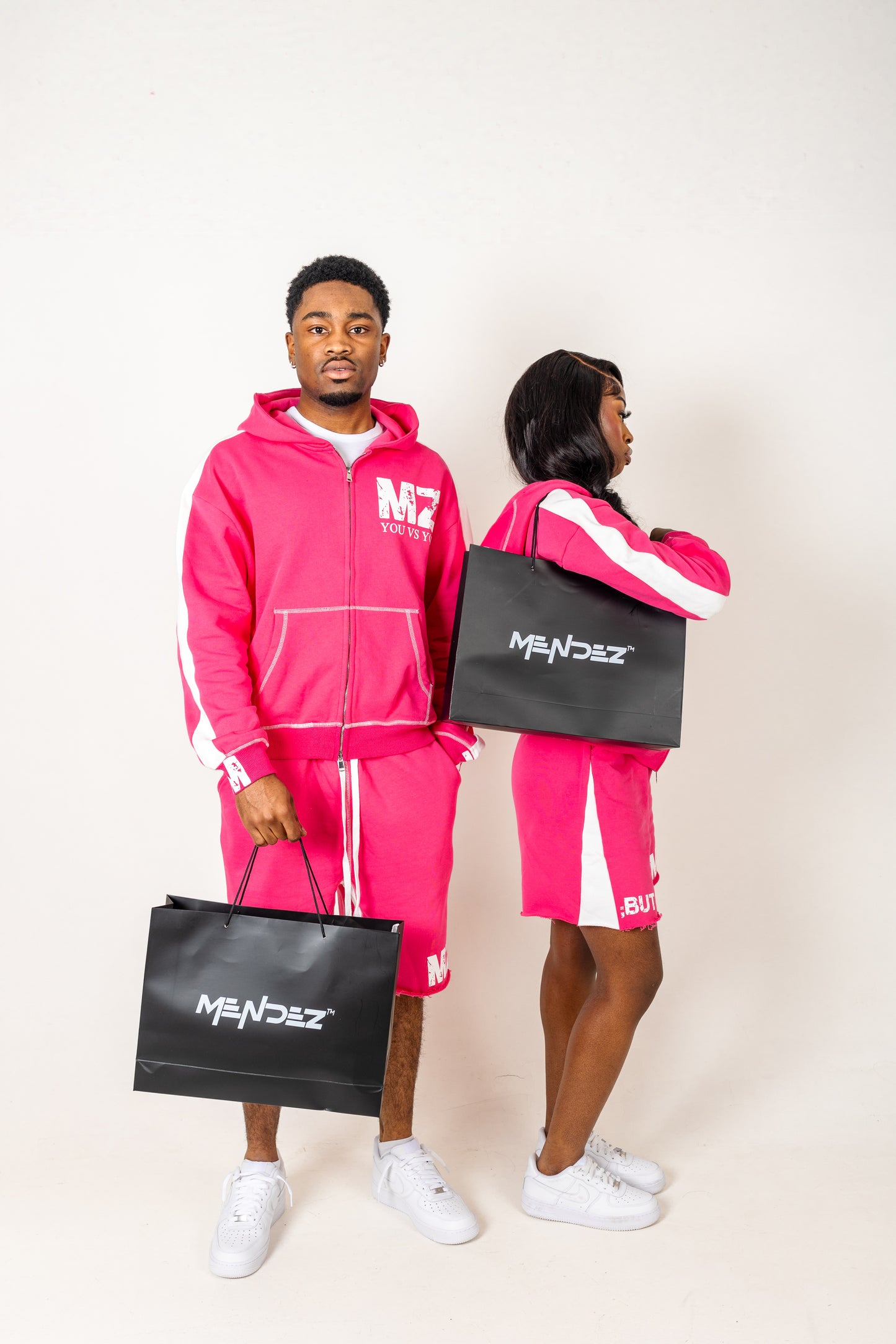 Pink Mendez Tracksuit