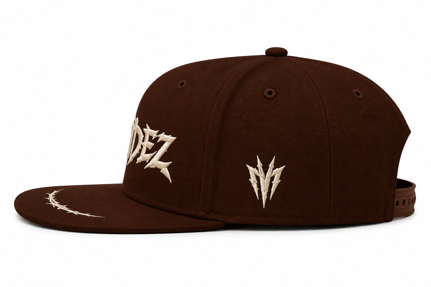 MENDEZ™ Signature Snapback – Brown / Cream
